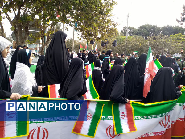 راهپیمایی 22 بهمن در قم -1