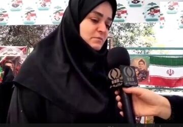 گلباران مزار شهدا با حضور مربیان سازمان دانش آموزی قم