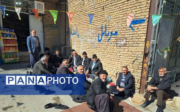 برپایی موکب به‌مناسبت عید نیمه شعبان
