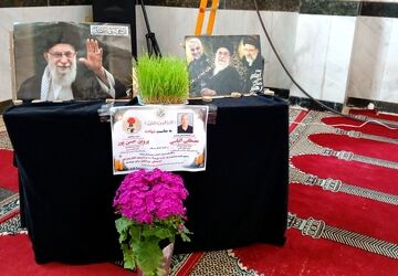 مراسم سوگواری زنده‌یاد مصطفی علیاسی و همسر گرامی ایشان در مصلی الغدیر بیرانوند 