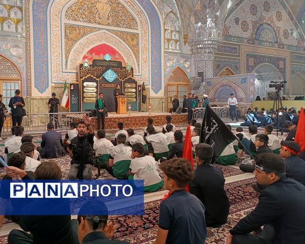همایش بزرگ احلی من العسل در حرم مطهری رضوی