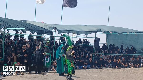روستای مرزان؛ آیین عاشوراییِ میعاد عاشقان حسینی و بیعت با رهبر سوم انقلاب اسلامی