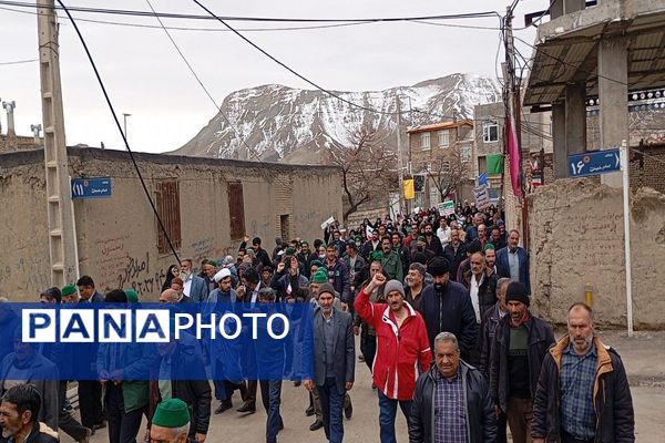 راهپیمایی یوم‌الله ۲۲بهمن ماه،  سالگرد ۴۷سالگی انقلاب اسلامی در شهر بار