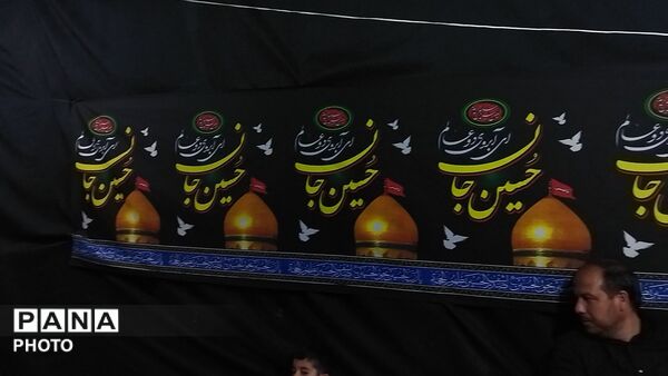 موکب شهدای روستای آهوان نیشابور  در اولین شب ماه  محرم ۱۴۰۵