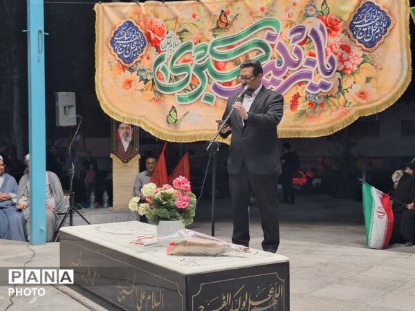 جشن میلاد حضرت زینب (سلام‌الله علیها) در جوار مزار شهید گمنام شهرک آزادی
