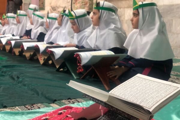 آغاز مسیر قرآنی دانش آموزان کلاس اول دبستان هدی