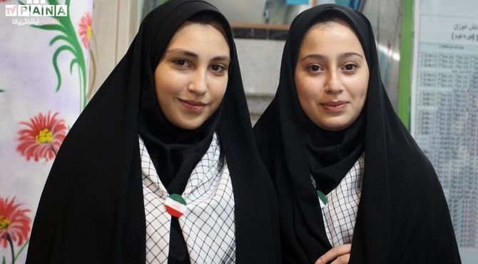 طلوع دانایی در نخستین روز مدرسه در دبیرستان معراج اردبیل