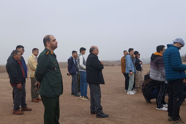 حضور دانش‌آموزان ناحیه دو شهرری در اردوی راهیان نور 