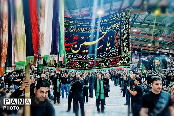 آیین سوگواری امام سجاد (ع) و سومین روز شهادت شهدای کربلا در آباده