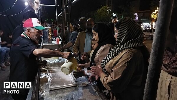 موکب شهدای آهوان در هشتاد و پنجمین شب از اجتماعات مردمی حسینیه امام خمینی نیشابور 