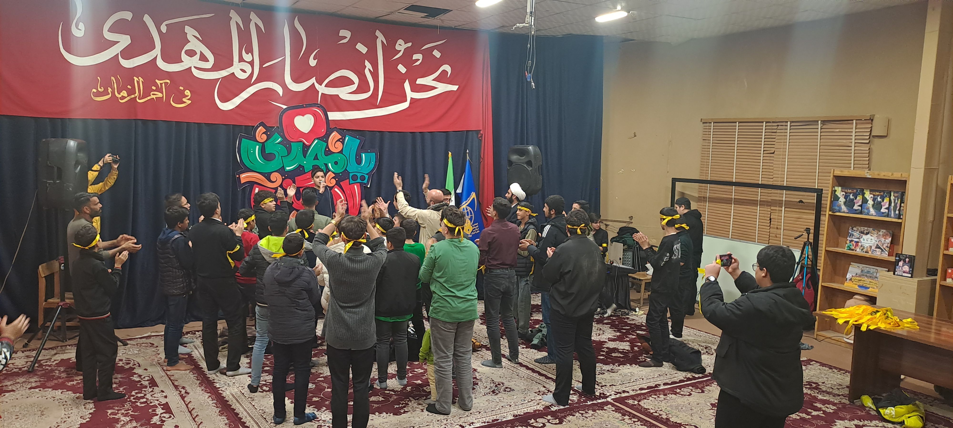  هیات هفتگی دانش‌آموزی انصار المهدی در نیشابور 