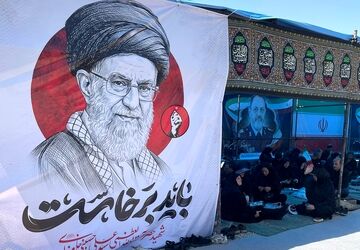 ایران یکپارچه عزادار؛ جلوه‌ای از وداع در مسیر مشهد