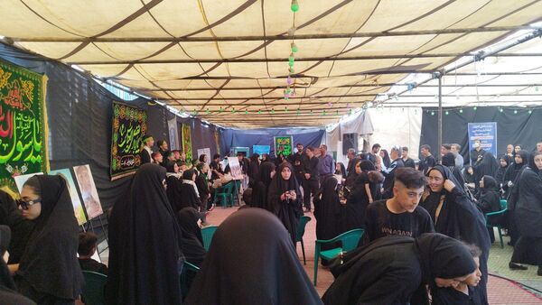 برپایی غرفه‌های سازمان دانش‌آموزی در موکب اداره کل آموزش و پرورش استان اصفهان