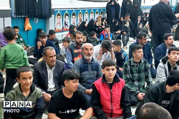 سفره افطاری ۲ هزار نفری در قلعه رئیسی