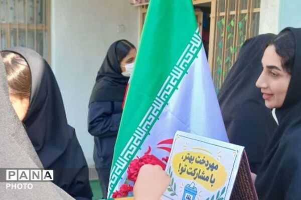 انتخابات شورای دانش‌آموزی در دبیرستان مهردخت پیشوا
