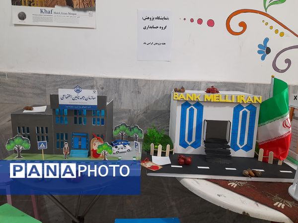 برپایی نمایشگاه به‌مناسبت هفته پژوهش در هنرستان بدیع مشهد