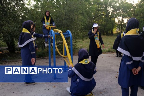 روز دوم پیش اردوی ملی پیشتازان دختر آذربایجان شرقی