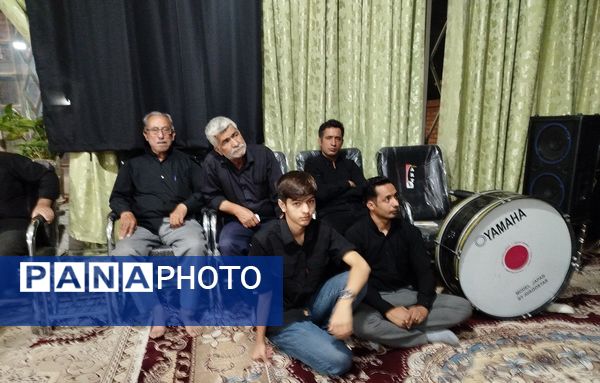 مراسم شب هشتم محرم  در مسجد صاحب الزمان (عج) نیشابور