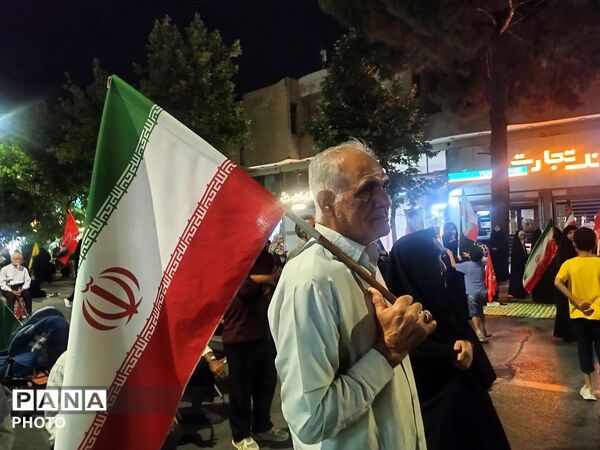 شکوه دلدادگی؛ موج جمعیت در اجتماع ۱۷۲ نیشابور