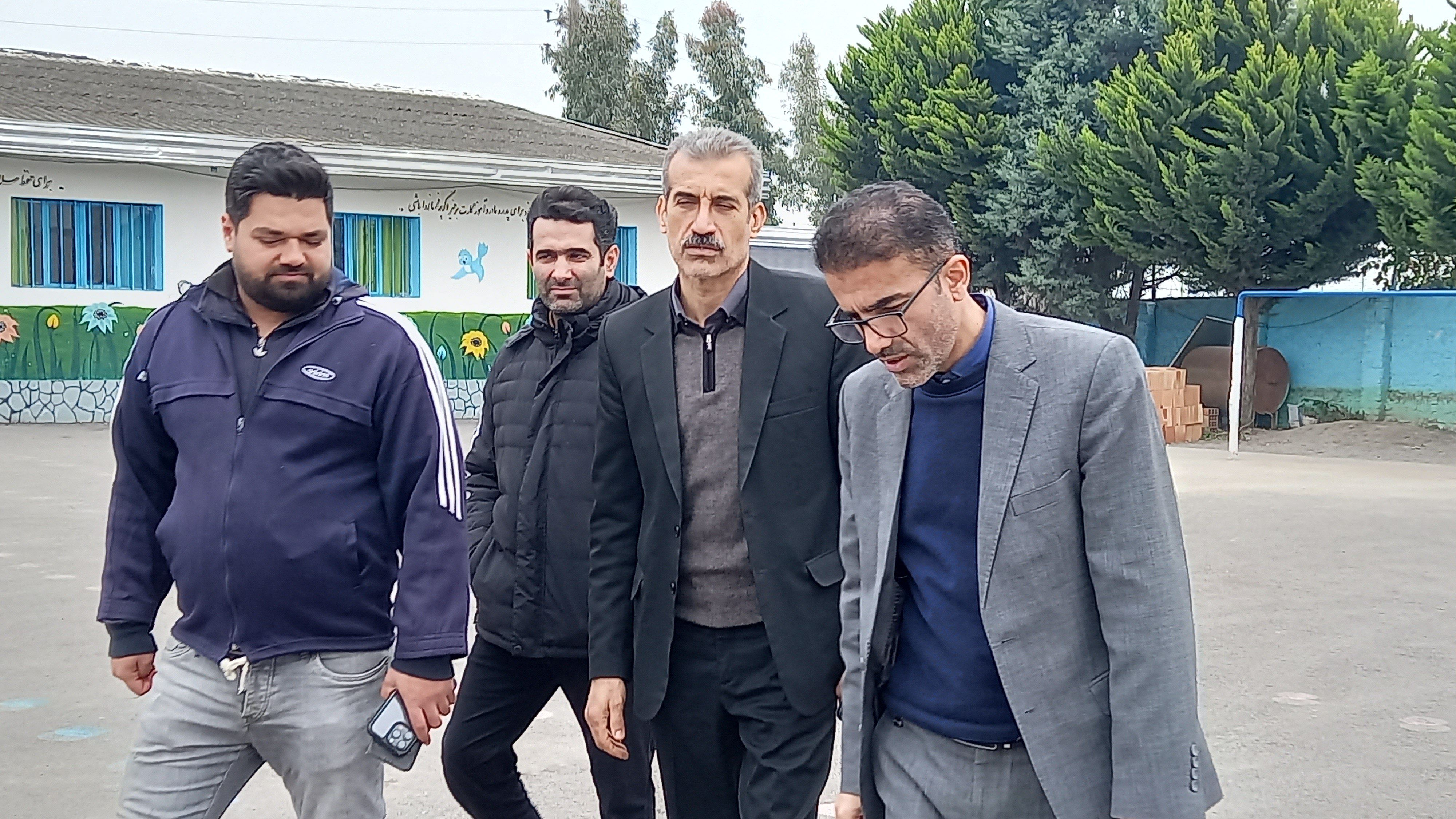 آغاز نهضت آسفالت در مدارس قائمشهر