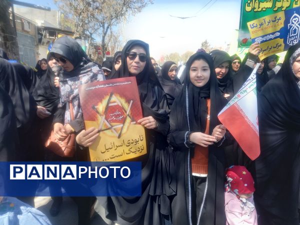 راهپیمایی روز جهانی قدس در شیروان