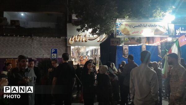 چایخانه ابناء الحسین و تکیه ابولفضلی در دویست و هجدهمین شب از اجتماعات نیشابور 