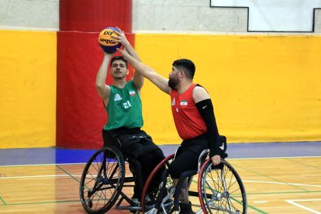 دومین مرحله اردوی آماده‌سازی تیم ملی بسکتبال با ویلچر ۳ نفره