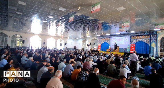 نماز عبادی سیاسی جمعه در شهرستان کاشمر 
