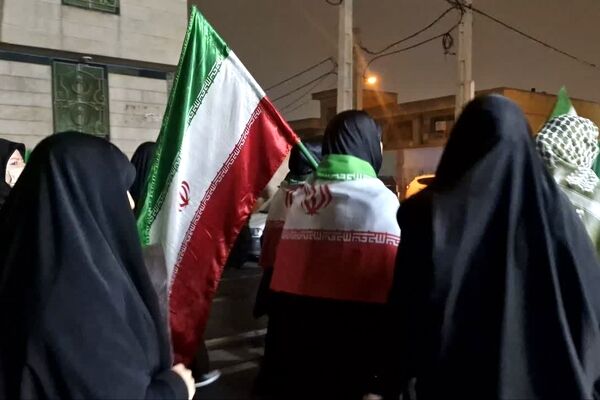 مردم محله انصار فریاد مقاومت در برابر تجاوزات اسرائیل را طنین‌انداز کردند