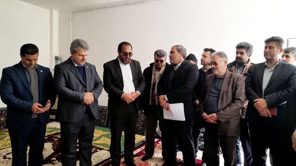 افتتاح پروژه‌های مقاوم‌سازی مسکن روستایی در روستای چشمه‌قنداب 