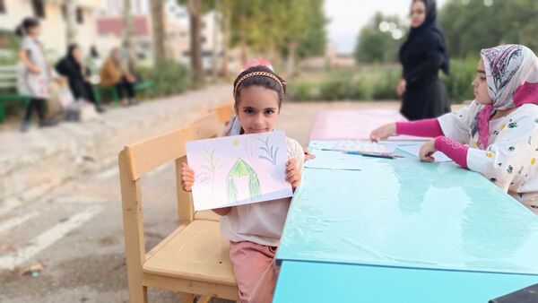برپایی موکب کودکان و نوجوانان عاشورایی کانون پرورش فکری در یاسوج