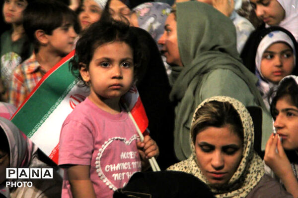 جشن بزرگ غدیر و نورافشانی در امامشهر یزد