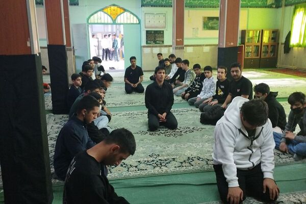 مراسم عزاداری حضرت فاطمه(س) در مدارس شهرستان ملارد