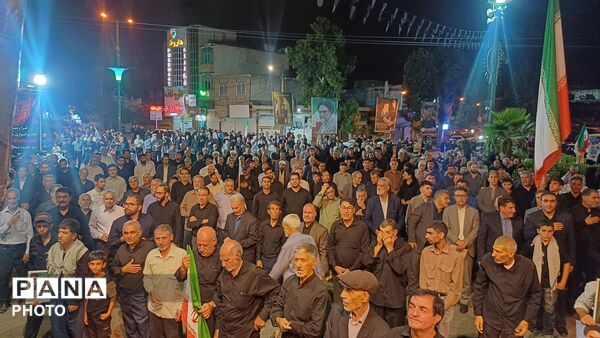 حماسه ای دیگر از مردم کوهدشت در اجتماعات شبانه 