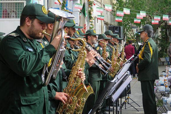 مراسم گلباران محل شهادت استاد شهید مرتضی مطهری 