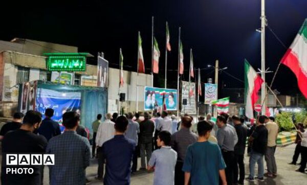 خروشی متحد مردم معمولان برای حمایت از نیروهای مسلح و مطالبه خونخواهی از آمریکا