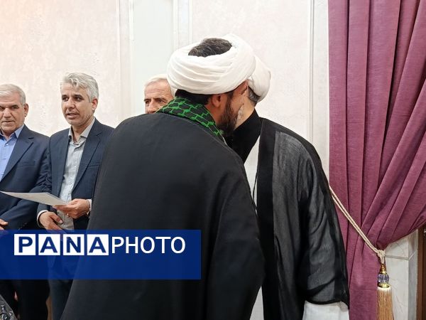 مراسم تجلیل از عوامل هیئت فرهنگیان و دانش آموزی شهرستان کاشمر 