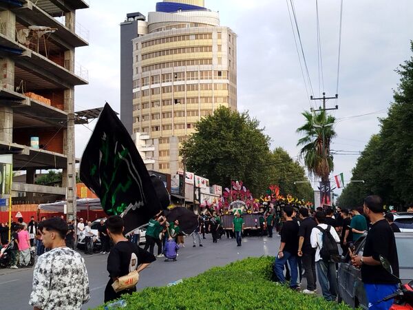 آیین علم‌گردانی ماه محرم در آمل