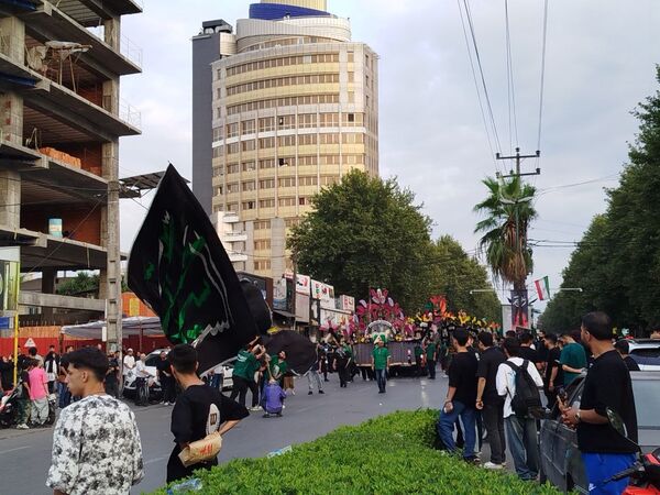 آیین علم‌گردانی ماه محرم در آمل