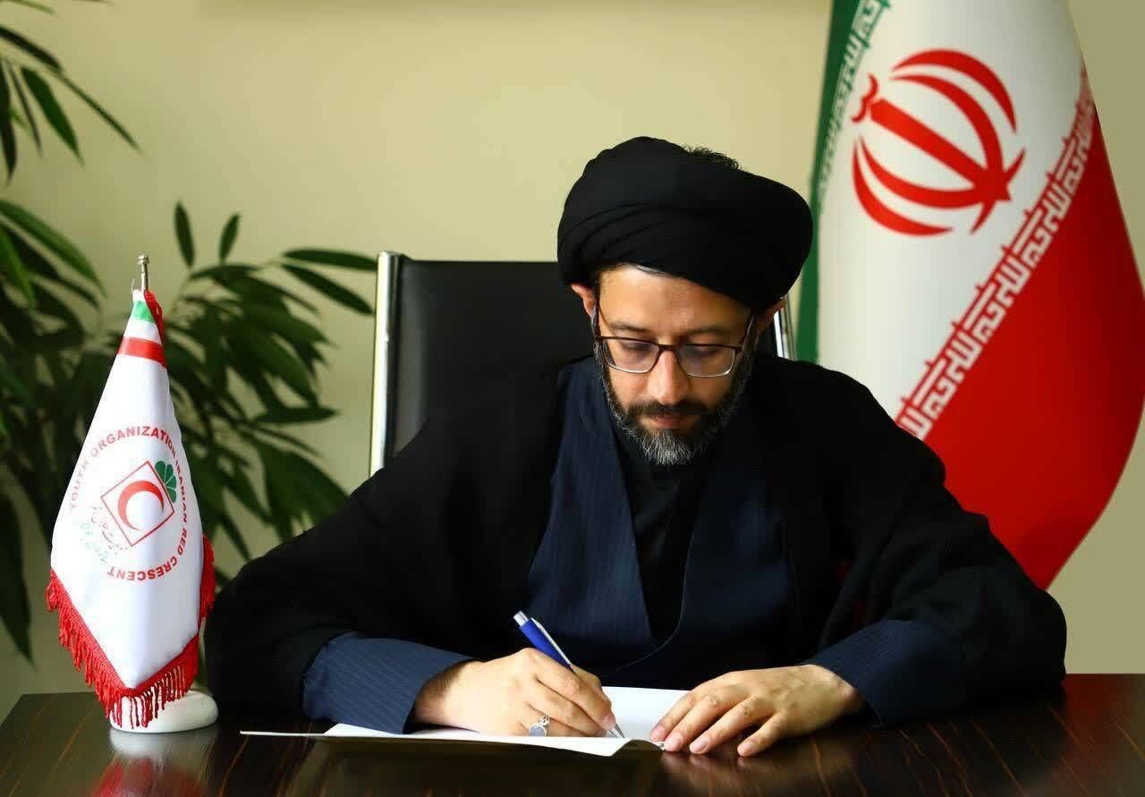 پیام تبریک رئیس سازمان جوانان جمعیت هلال احمر به‌مناسبت ولادت حضرت علی(ع)