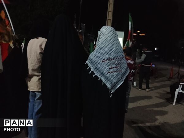 حضور مردم همیشه پای کار در بلوار شهدای شهر بار
