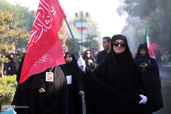 پیاده‌روی جاماندگان اربعین در تهران - 2