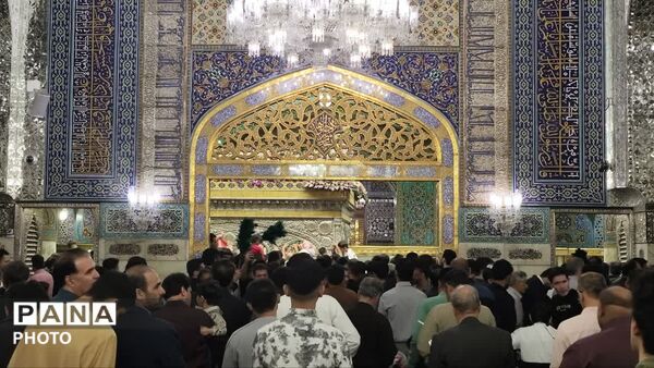 قاب های ماندگار از حرم امام رئوف در ایام دهه کرامت