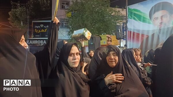 نجوای اندوه؛ مراسم شام غریبان در کوهدشت