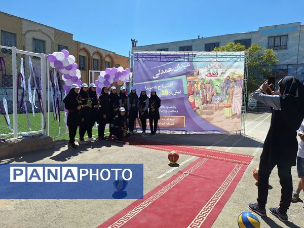 افتتاح زمین چمن هنرستان تربیت بدنی محمد شهرستانی ناحیه ۶ مشهد