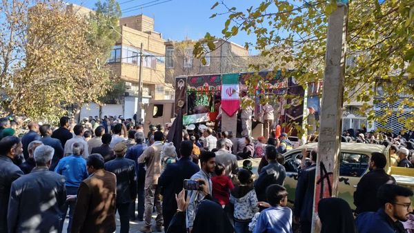  بدرقه باشکوه شهید خوشنام دفاع مقدس در سرخس