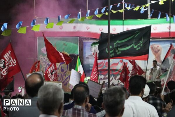 صد و هشتاد و دومین راهپیمایی شبانه مردم ماهدشت همزمان با میلاد رسول اکرم و امام صادق