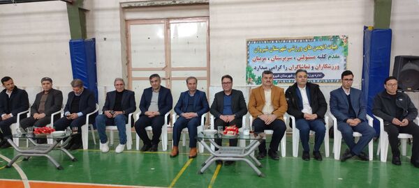 افتتاحیه مسابقات جام اقتدار فوتسال در سالن ۱۳ آبان شهرستان شیروان 