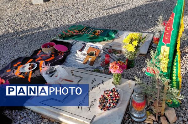 برگزاری مراسم پرفیض دعای ندبه در تپه نورالشهدا شهر نقنه