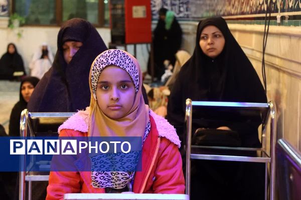 مراسم شب شهادت امام موسی کاظم (ع) در آستان مقدس امامزاده عباس بن موسی (ع) بجنورد 